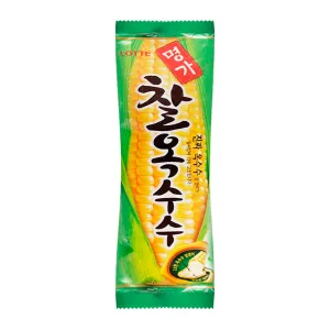 Sorvete Cone Baunilha Milho Doce Lotte Korea 140ml