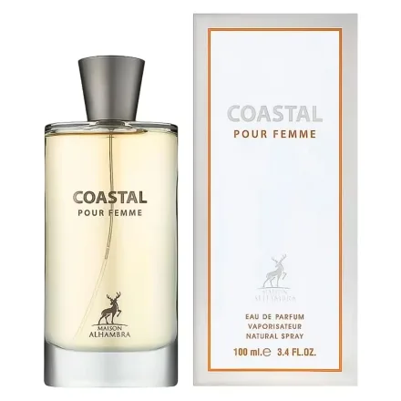 Perfume Maison Alhambra Coastal Pour Femme Eau Parfum Feminino 100ml