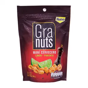 Amendoim Cervejeiro Granuts Limao Pimenta 180g