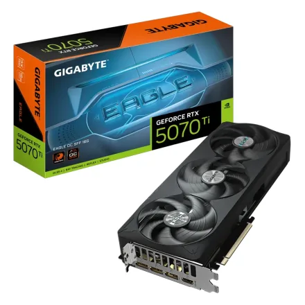 Placa Video Gigabyte Geforce Rtx 5070 Ti Eagle Oc Gddr 7 Gv 16GD