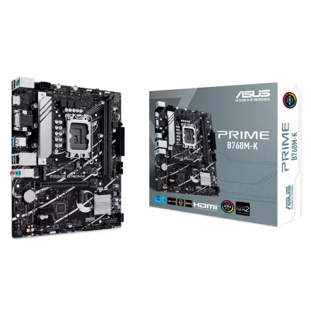Placa Mae Prime Socket Lga 1700 Chipset B760 Ddr 5 Atx