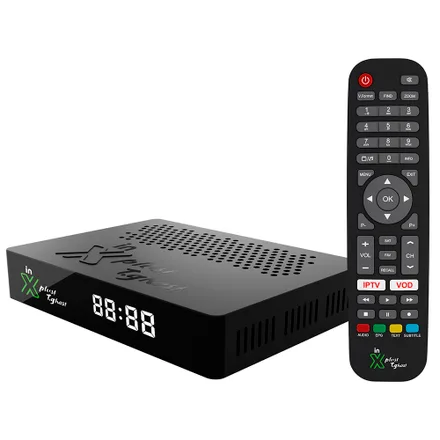 Receptor In X Plus Team Ghost Wi-Fi/HDMI/USB - Negro