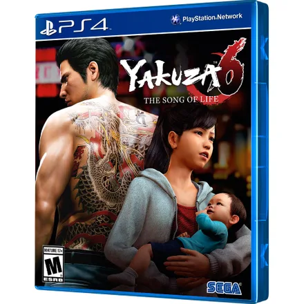 Jogo Yakuza 6 Song Of Life PS4