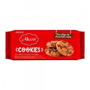 Biscoito Mazzei Cookies Chips Chocolate 120g