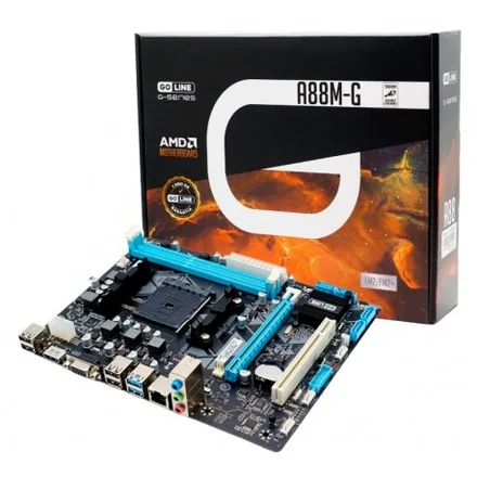Placa Mae Goline A88M FM2 Plus A88 Ddr 3 1 Ano