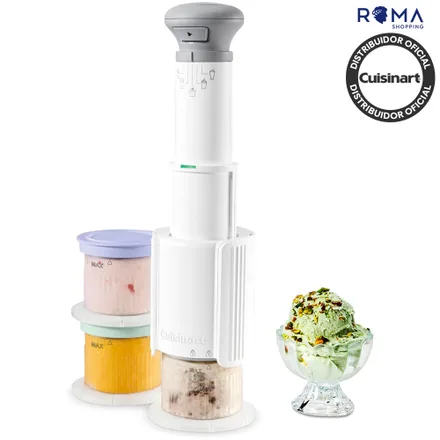 Sorveteira Cuisinart FD10 Compacta 5IN1 Automatica Sorbet Slushy Milkshake