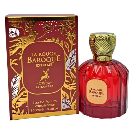 Perfume Maison Alhambra La Rouge Baroque Extreme Eau Parfum Unissex 100ml