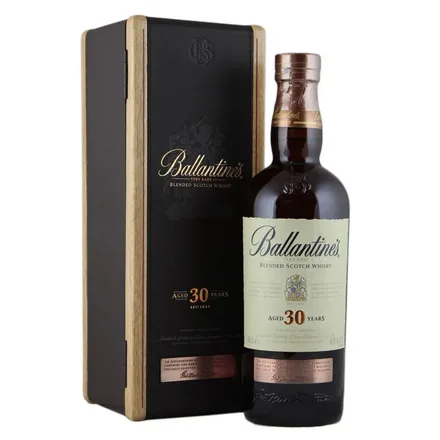 Whisky Ballantine 30 Anos Con Caja Madera 750ml
