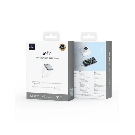 WIWU EL CHARGE COMBO CARGADOR + CABLE
