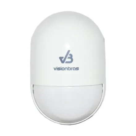 VISIONBRAS SENSOR DE MOVIMENTO VB-PS200 WIRELESS ALARMA EXT.