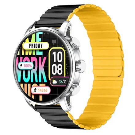 Smartwatch Kieslect Calling KR2 Con Pantalla IP68 Stainless Steel