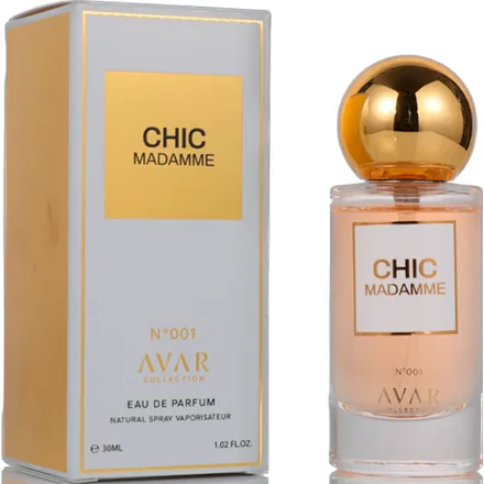 Perfume Avar Collection Chic Madamme 001 Femenino Edp 30ml