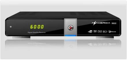 Receptor Fta Az America S822 2 Tuner Lan