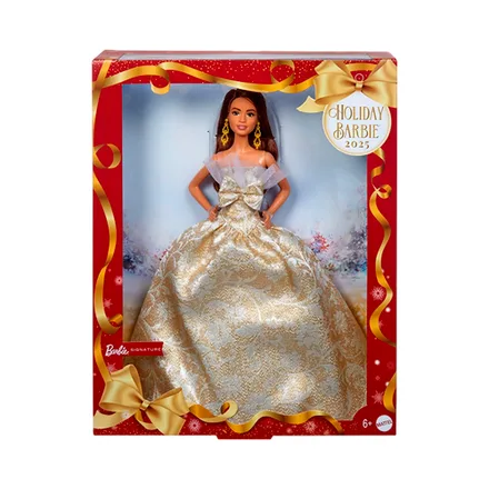 Muneca Mattel Barbie Holiday Jbh 95
