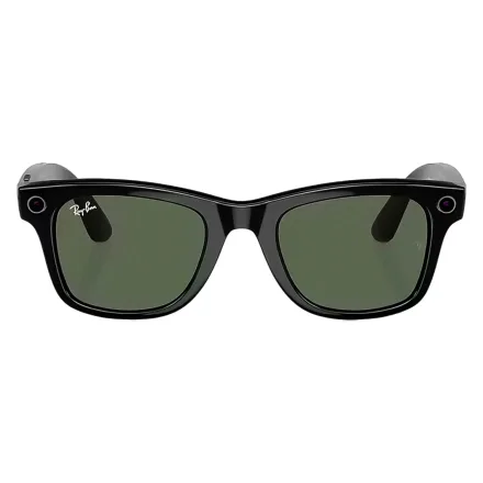 Oculos Sol Ray Ban Meta Wayfarer Ia Brilhante Lente 32GB