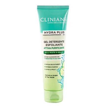 Gel Exfoliante Facial Clinians Hydra Plus Attiva Purificante 150ml