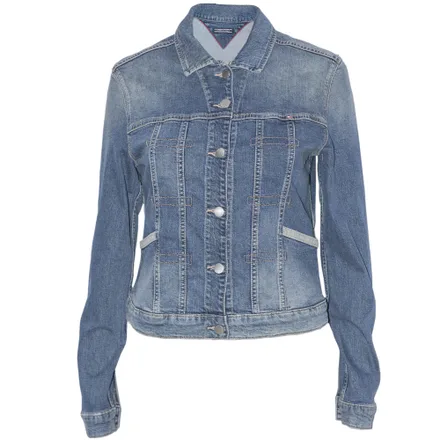 Jaqueta Jeans Tommy Hilfiger Feminina 911 08 Lavado