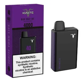 Vaper Ignite V40 4000 Puff Razz