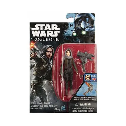 Boneco Hasbro Star Wars B9846 Sergeant Jyn Erso 9CM