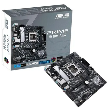Placa Madre Prime D4 Ddr 4 Hdmi 2 Dp Vga Matx