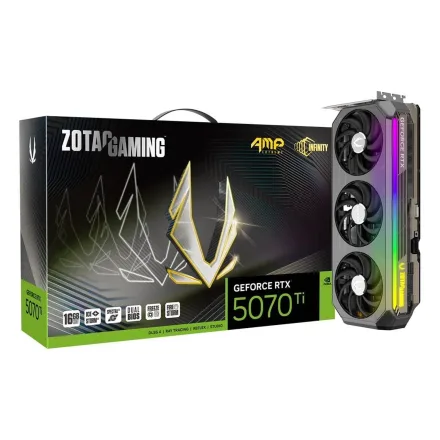 Placa Video Zotac Amp Extreme Infinity Geforce Rtx Gddr 7 Zt 10P
