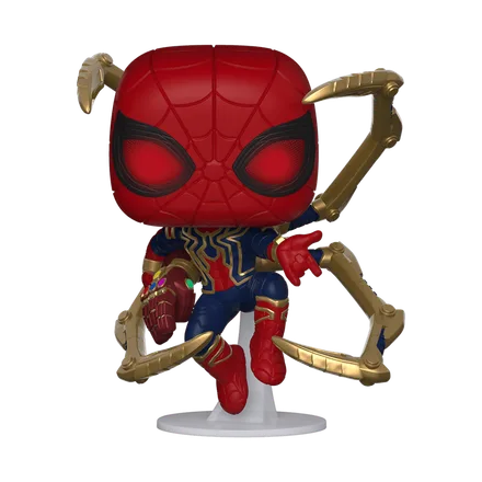 Funko Pop Avengers Endgame Iron Spider Gauntlet Glow Ex 574