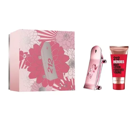 Carolina Herrera 212 Heroes Forever Young Femenino Eau Parfum Body Lotion 80ml