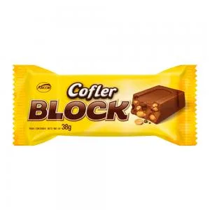 Barra Chocolate Arcor Cofler Block 38g