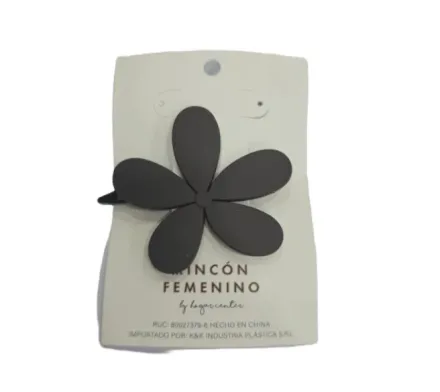 Hebilla 8 Flor Oscuro