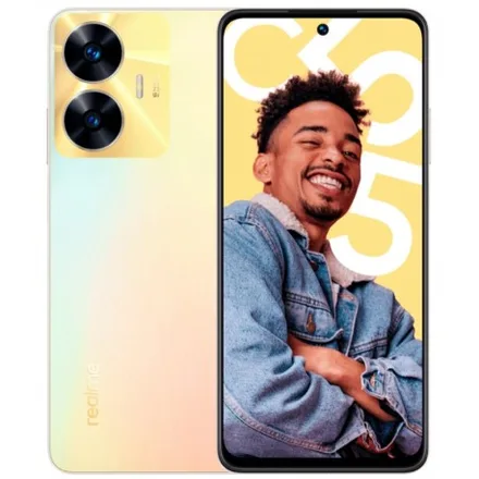 Celular Realme C55 RMX3710 128GB / 6GB RAM / DS / 6.72 / Câm 64MP - Sunshower (Anatel)