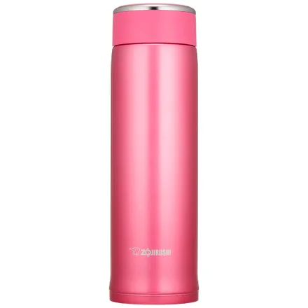 Garrafa Zojirushi Inox Rosa Floral 480ml