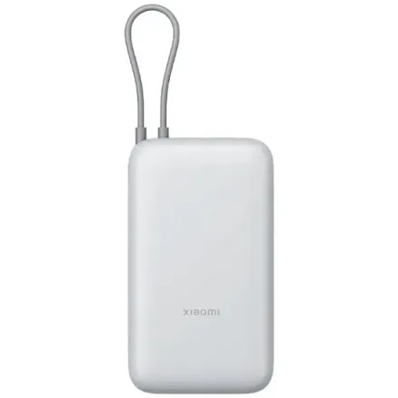Cargador Portátil Xiaomi Power Bank 20000 PB2020MI BHR9738GL – 20000MAH – con Cable USB-C – Cinza Claro
