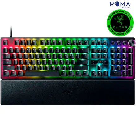 Teclado Gamer Analogico Huntsman V3 Pro Rgb 8KHZ Nasa RZ03 R3U1