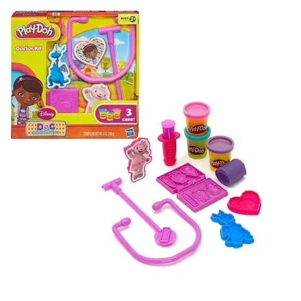 MASA DE MOLDAR PLAY-DOH MALETIN DOCTORA JUGUETES EQUIPO DE DOCTORA A6077