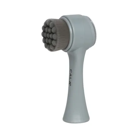 Cepillo Limpiador Facial Cala Dual Action Gris