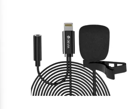 Devia Microfono Wired Series Ligtning 3 Mm