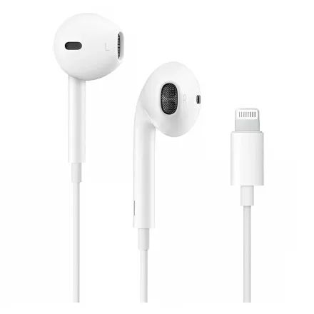 Fone de Ouvido Apple EarPods MWTY3AM/A Lightning - Branco