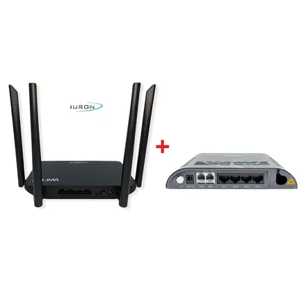 Combo Gpon 04B Iuron Ac 5 Plus
