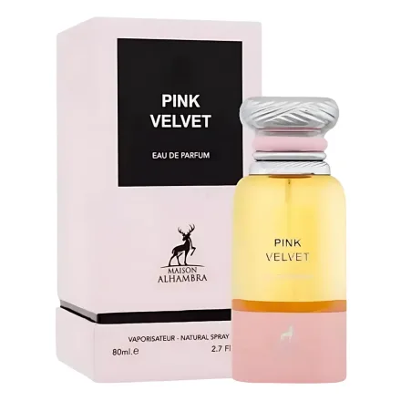 Perfume Maison Alhambra Pink Velvet Eau Parfum Feminino 80ml