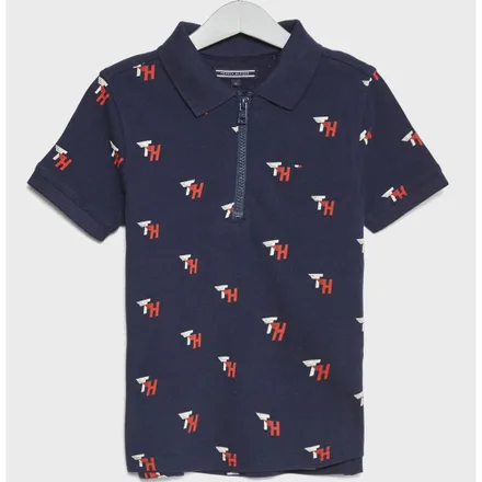Camiseta Tommy Hilfiger Polo Masculino 002 08 Marinho
