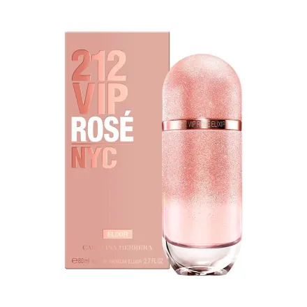 Perfume Carolina Herrera 212 Vip Rose Elixir Edp Femenino 80ml