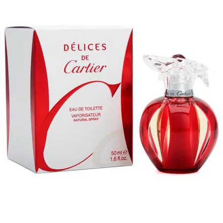 Perfume Cartier Delices Eau Toilette Feminino 50ml