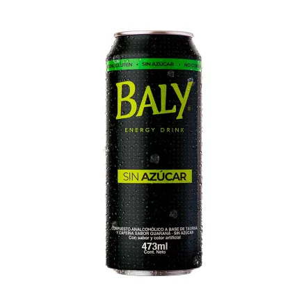 Energizante Baly Sin Azucar 473ml