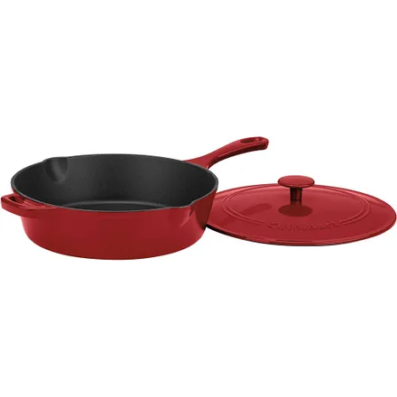 Frigideira Cuisinart CI45 30CR Ferro Fundido Esmaltado