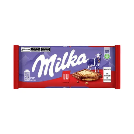 Chocolate Milka Milk Lu 87 Gr