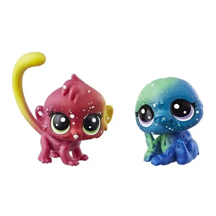 Brinquedo Hasbro Littlest Pet Shop Pack 2 Wild