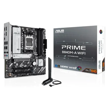 Placa Mae Prime Socket AM5 Chipset B840 Atx