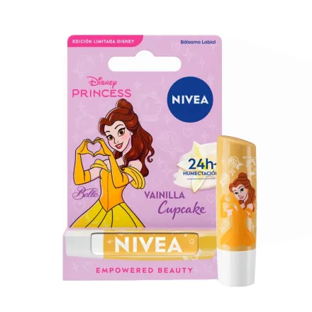 NIVEA BALSAMO LABIAL DISNEY PRINCESS BELLE VAINILLA