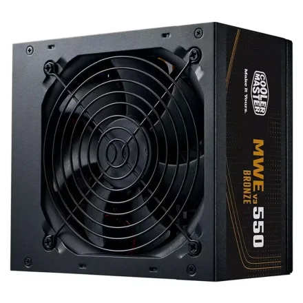 Fonte Cooler Master V3 Mpe 5501 Acaaw 3BUS Atx 80 Plus Pfc Ativo Bivolt