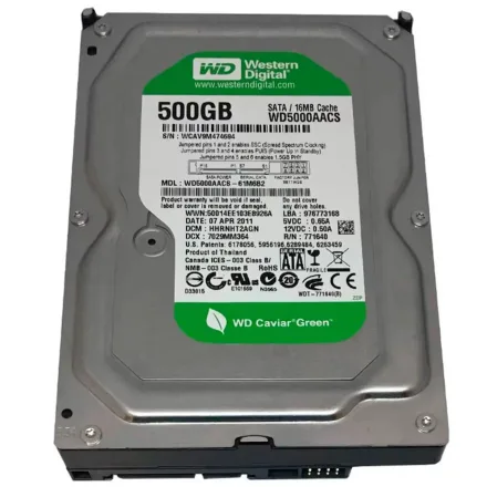 Western Digital Pull Sata 2